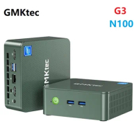 GMKtec G3 Alder Lake N100 MINI PC Windows 11 Pro DDR4 16GB 512GB NVMe SSD WIFI6 BT5.2 Desktop Mini PC Gamer Computer
