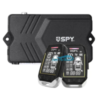 Spy 2023 Custom Smart Two Way Sensor Car Alarm 5000m Start Remote Starter 2 Accessories Systema in