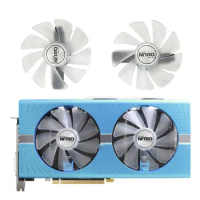 2 fans 95MM GPU fan suitable for Sapphire Nitro RX590 RX580 8G RX570 4G RX 470 4G GDDR5 CF1015H12D graphics card cooling fan
