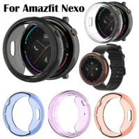 Screen Protector Case For xiaomi Huami Amazfit Nexo SmartWatch Clear Soft Ultra-Thin Tpu Protective Cover Shell Frame bumper new