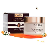 NewZealand Parrs Manuka Honey Bee Venom Moisturizer Night Cream Luxuriant Moisturizing Face Care Firm Smooth Reduce Fine Lines