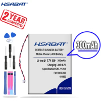 New Arrival [ HSABAT ] 300mAh Replacement Battery for SONY MP3 NW-E002 NW-E003 NW-E005