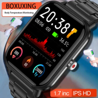 2024 New Smart Watch Men Blood Oxygen Monitoring Sports Fitness Watch Woman Man Body Temperature Smart Watch For Huawei Xiaomi