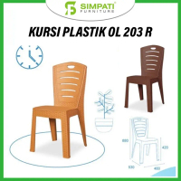 Kursi Plastik Olymplast OL 203 R