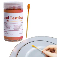 Lead Test Swabs 30Pcs Lead Paint Test Kit Home Instant Test Swabs For All Painted Surfaces Ceramics Dishes Metal Wood Rapid Test