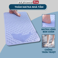 [Hàng chuẩn hot] Thảm Matxa hình cá 35* 70cm, Thảm nhà tắm chống trơn trượt phòng tắm EZYHOME - ET00