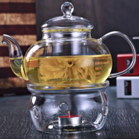 Glass Tea Warmer Wax Warmer Classical Candle Essential Oil Burner Fragrance Warmer Suitable for Home Bedroom Decor