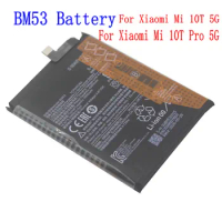 1x New Original High Qulity 5000mAh BM53 Battery For Xiaomi Mi 10T 5G / Mi 10T Pro 5G Batteries