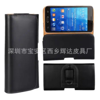 100pcs Phone Belt Clip Leather Bag Cover For Galaxy S9 S8 Plus S6 S7 Edge C7 C9 Pro J5 J7 A520 A7 A8 J8 Note 9 Waist Case