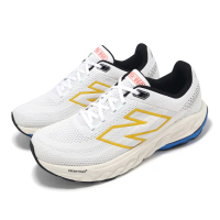 【NEW BALANCE】慢跑鞋 Fresh Foam X 860 V14 2E 男鞋 寬楦 白 藍 黃 緩衝 運動鞋 NB(M860Z14-2E)