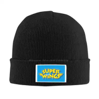 Super Wings Logo Print Graphic Casual cap Baseball cap Knitted hat