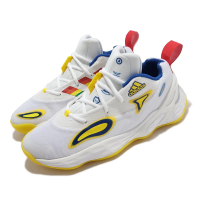 adidas 愛迪達 籃球鞋 Exhibit A 愛迪達 運動 男鞋 丹佛金塊隊配色 避震 包覆 支撐 球鞋 白 黃(H69017)