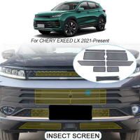 Car Insect-proof Air Inlet Protection Cover Airin Insert Net Vent Racing Grill Filter For CHERY EXEED LX 2021-2025 Car Accessory
