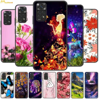 For Redmi Note 11 11S 2022 Shockproof Cover For Xiaomi Redmi Note 11 Pro 5G Phones Cases Cute Protective Silicone Soft TPU Funda