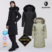 韓國BLACK YAK 女 ALAYA GTX防水長版羽絨外套[兩色可選] GORE TEX 鵝絨 石墨烯 IU 外套 禦寒風BYDB2WJ902
