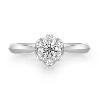 【WEDDING CODE】鉑金 20分鑽戒 迪士尼冰雪奇緣 4130(天然鑽石 618限定 現貨 禮盒)