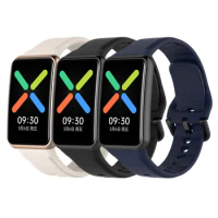 3PCS Soft Silicone Strap For OPPO Watch Free Smart Bracelet Band Replacement Strap For OPPO Watch
