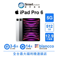領券現折300【創宇通訊│福利品】Apple iPad Pro 6 512GB 12.9吋 5G (2022)