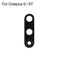 2PCS High quality For Oneplus 8T 8 T Back Rear Camera Glass Lens test good For One plus 8 oneplus8 Replacement Parts Oneplus8T