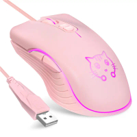 Mouse LUNA Cat Wired Gaming Mouse Factory E-sports Optical Mouse MOUSE