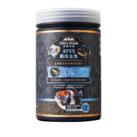 【Ultra Fresh 鮮蝦食譜】APEX金魚-全季節天然營養成長脆片1150ml(金魚飼料 蘭壽飼料 獅頭飼料 魚飼料)