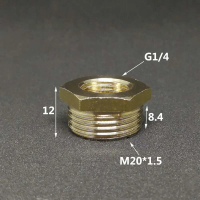 M10X1 M14X1.5 M20X1.5 1/8\ 1/4\" 1/2\" 3/4\" Fema To Ma"