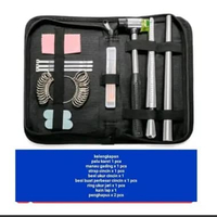 Satubset Alat Buat membesarkan Cincin dan Alat Ukur Cincinan manual lengkap dengan tas