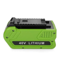 Replacement 40V 5000mAh 6000mAh Lithium-Ion Battery 29472 for GreenWorks 40Volt G-MAX 29252 20202 22262 27062 21242 Power Tools