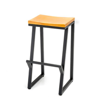 鐵藝吧臺椅實木咖啡椅酒吧椅吧凳現代椅子簡約高腳凳凳子創意椅腳