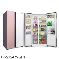 大同【TR-S1547VGHT】547公升變頻超薄對開雙門粉色冰箱(含標準安裝)(7-11商品卡400元)
