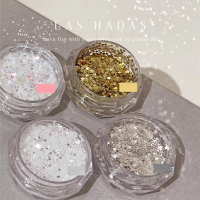 Maniure Tl Fr เล็บ Shp, เพ้นท์เล็บ, 1mm, เลื่อมดาวซุปเปอร์ส่องแสง, เครื่องประดับ, เสน่ห์ดาวห้าพินตา,