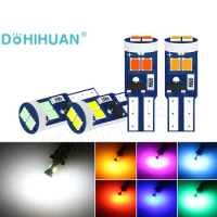 DOHIHUAN 1PC Highlight Led T5 Bulb 73 74 2016 W3W Indicator Instrument Dashboard Plate Panel Signal Lamp Car Warning Light 6000K