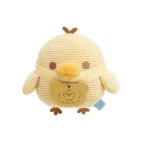 【San-X】拉拉熊 懶懶熊 療癒系列 燈芯絨絨毛娃娃 小黃雞(Rilakkuma)