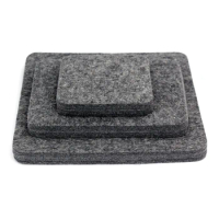Needle Felting Pad 100% Woolen Eco-Friendly Natural Wool Pad for Needle Starter Felting Kit Handmade Sewing Craft Workplace Mat
