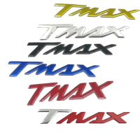 For YAMAHA TMAX530 TMAX500 TMAX560 Motorcycle Accessories Logo Fuel Tank Sticker Body Stickers 3D TMAX Logo Insignia