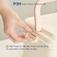TOP Hộp nhựa đa năng Inochi Okina , hộp thuốc gia đình khay chia ô 2 tầng P3H Store