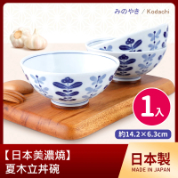 【日本美濃燒】夏木立丼碗(14.2×6.3cm)
