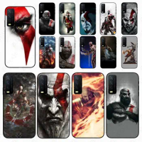 funda God Of War Kratos Phone cover For vivo V21E V23E Y30 V27E 5G Y35 Y31 Y11S Y20S 2021 Y21S Y33S Y53S Cases coque