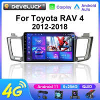 2 Din Android 12 Car Stereo Radio Multimedia Video Player For Toyota RAV4 RAV 4 2012-2018 Navigation GPS 2din Carplay Autoradio