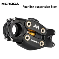 Suspension Mtb Stem 31.8mm Shock-Absorbing Bike Handlebar Stem for Road Gravel Hybrid and E-Bikes Damper Stem Bicycle Parts