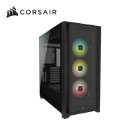 海盜船 CORSAIR iCUE 5000X RGB 鋼化玻璃ATX機殼