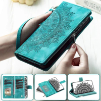 For Samsung Galaxy A52S 5G 4G Zipper Wallet Case Leather Card Etui Samsung A53 A33 A23 A13 A73 A52 S A 52 53 33 13 73 Flip Cover