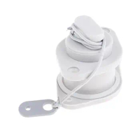 PVC Scupper Drain Cap With Card for Kayak Inflatable Boat Speedboats