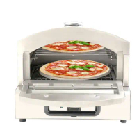 2000W Portable Oven Desktop Electric Pizza Oven Commercial Stainless Steel Pizza Oven