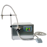 G25A-1 Magnetic Pump Liquid Filling Machine White Alcohol Milk Laundry Liquid Soy Sauce Vinegar Quantitative Dispensing Machine