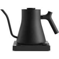 Fellow Stagg EKG Pro Electric Gooseneck Kettle - Pour-Over Coffee and Tea Pot, Stainless Steel, Quick Heating, 0.9 Liter