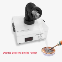 2UUL Laser Fume Extractor Mini Smoke Absorber Soldering Cleaner For Phone Repair Welding Absorbing Smoke Absorbing Purifier