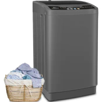 Nictemaw Portable Washing Machine, 17.8Lbs Capacity Full-Automatic Portable Washer, 2.4Cu.ft Washer and Dryer Combo