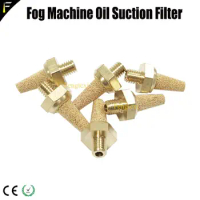 6xAtomizer Fog Smoke Mist Machine Accessories Oil Suction Copper Filter Tip Steam Fogger Liquid Filters for Stage Special Effect