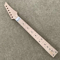 HN569 Short Scales Ibanez Without LOGO MINI Electric Guitar Neck 24 Frets Maple Wood for DIY Guitar Part Unfinished NO Frets